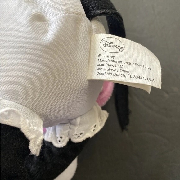 Disney Parks Minnie Mouse 16" Pink Polka Plush Animal Toy By Just Play LLC - Picture 10 of 11